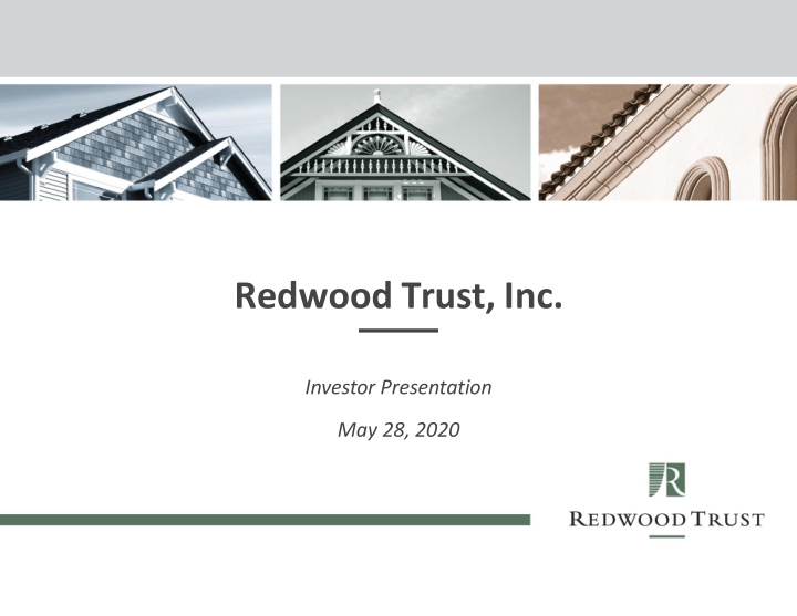redwood trust inc