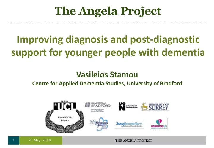 improving diagnosis and post diagnostic support for