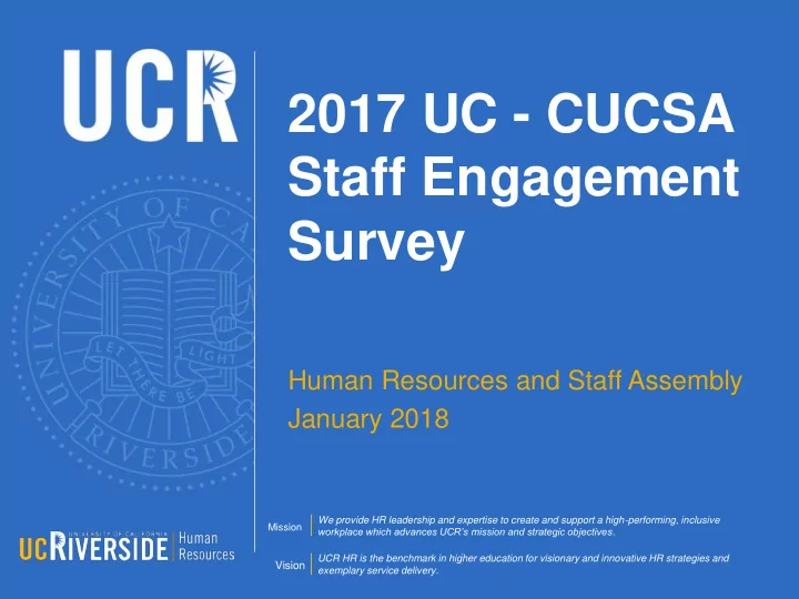 2017 uc cucsa