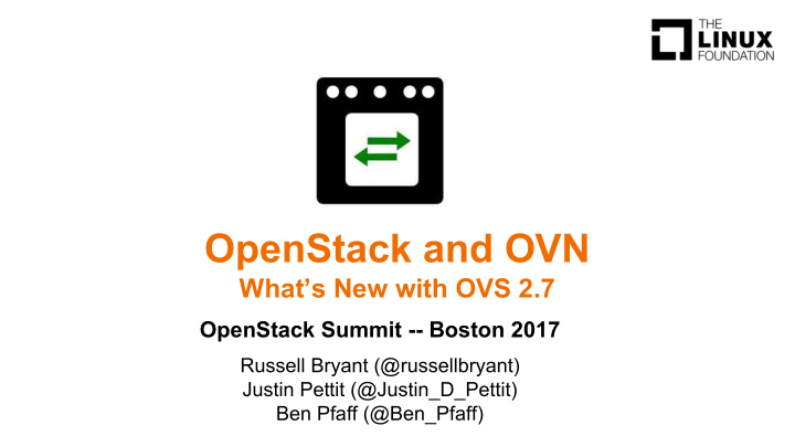 openstack and ovn