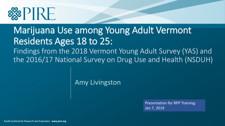 residents ages 18 to 25