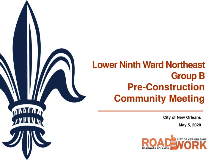 community meeting