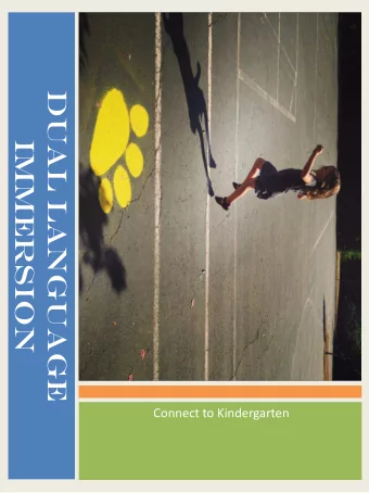 Dual Language  immersion  Connect to Kindergarten  School profile  Life at Atkinson  DLI