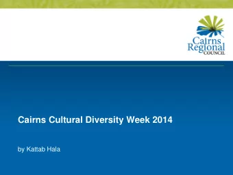Cairns Cultural Diversity Week 2014  by Kattab Hala  Indonesian Cultural Showcase  Cairns Hairi