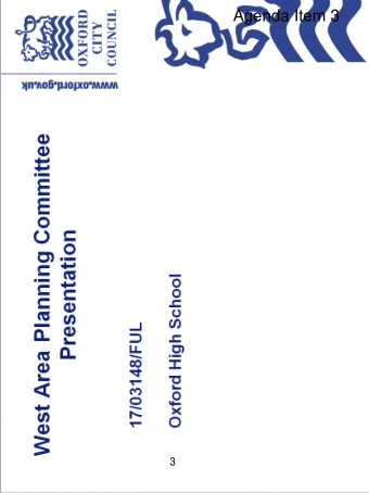 Agenda Item 3  3  Site plan  4  View of southern boundary of site  5  View of southern boundary of