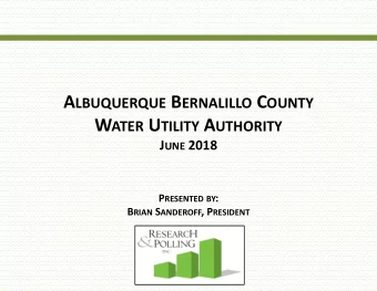 16% T ELEPHONE  73% I N - PERSON  27% E- MAIL  2% J UNE 2018 R ESEARCH &amp; P OLLING , I NC .  10