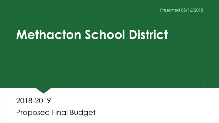 methacton school district