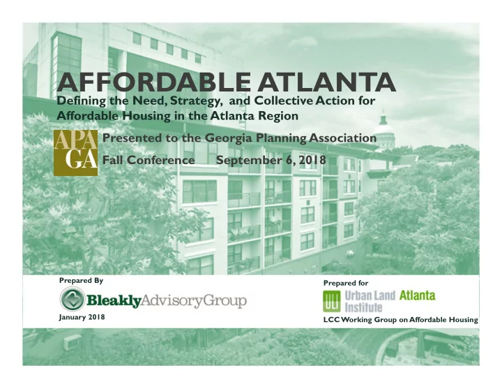 affordable atlanta