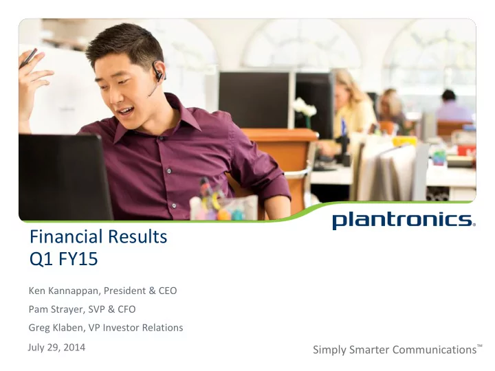 q1 fy15