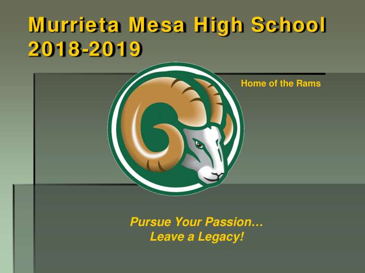 murrieta mesa high school 2018 2019