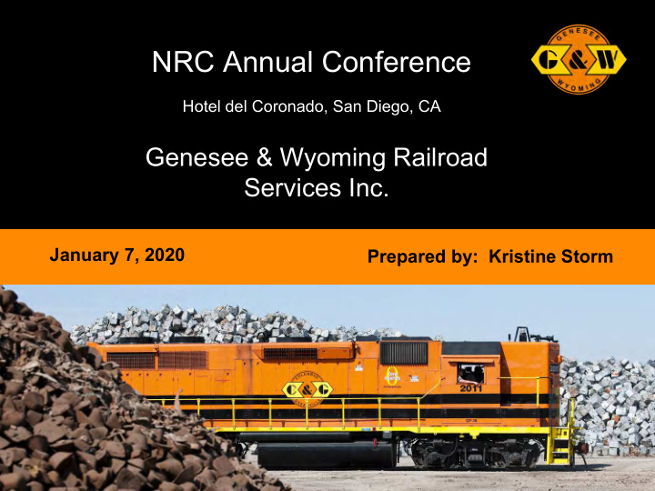 nrc annual conference