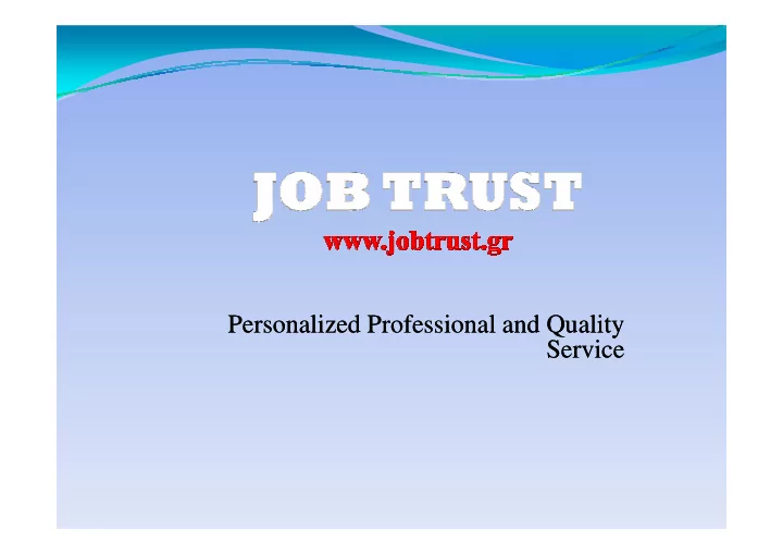 personalized professional and quality personalized