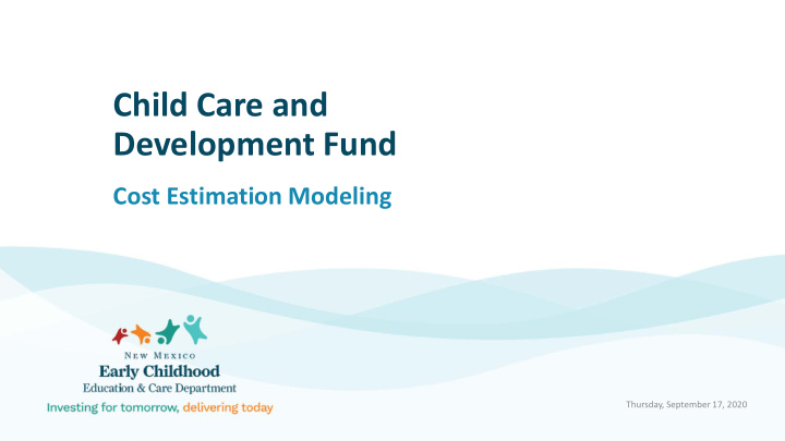 child care and development fund