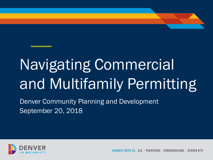 navigating commercial and multifamily permitting