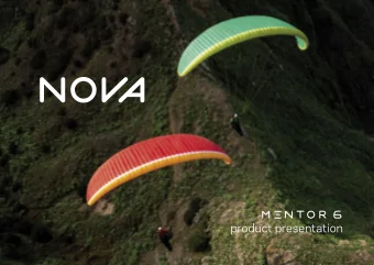 product presentation  _1  MENTOR 6  Extend your Range  High-Tech for the EN B Class  For many