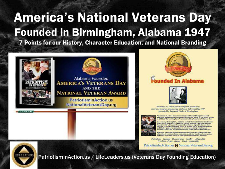 america s national veterans day
