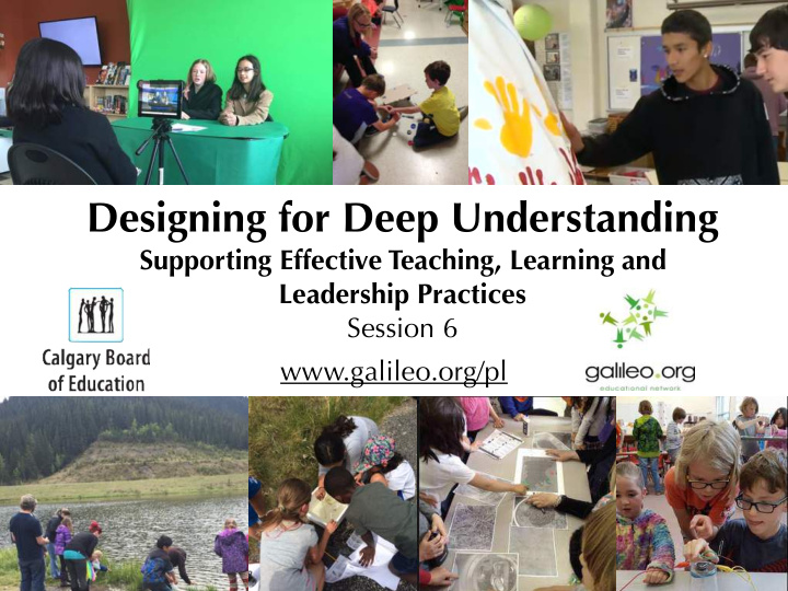 designing for deep understanding