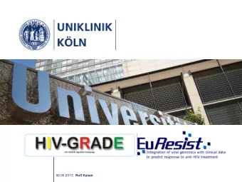 06.05.2017| Rolf Kaiser  HBV  3TC, ADF, TDF,  replication-  ETV (LdT)  cycle  and antiviral