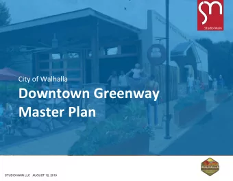 Master Plan  STUDIO MAIN LLC   AUGUST 12, 2019  ABOUT STUDIO MAIN  Studio Main  Americas  Built