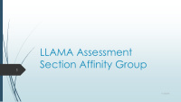 llama assessment