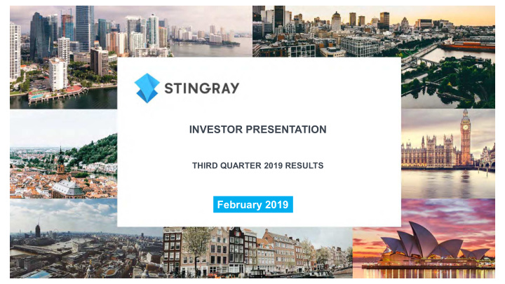 investor presentation