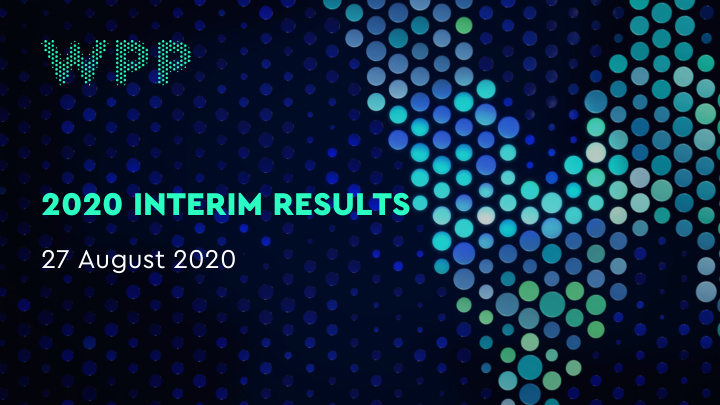 2020 interim results