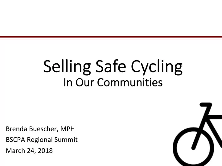brenda buescher mph bscpa regional summit march 24 2018