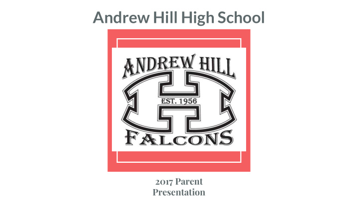 andrew hill high school