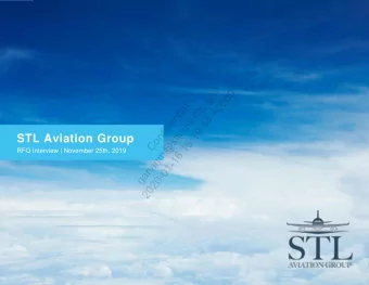 STL Aviation Group  f  n  1  l  t  o  s  :  5  C  @  RFQ Interview | November 25th, 2019  1  m  6