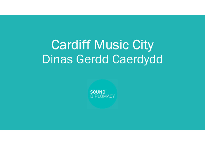cardiff music city