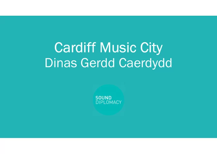 cardiff music city
