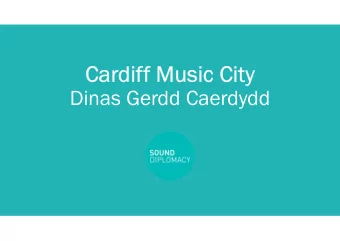 Cardiff Music City  Dinas Gerdd Caerdydd  TriggerWomanby Street Campaign  TriggerWomanby