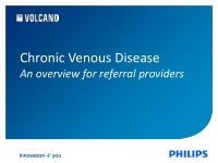 chronic venous disease