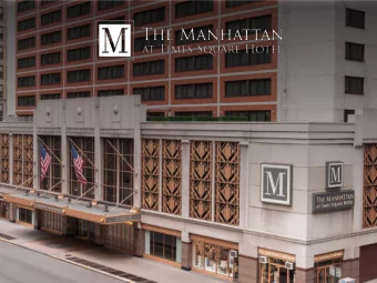 BIG CITY  SOPHISTICATION  &amp; CLASSIC STYLE  Merging the 24/7 excitement  of Times Square with