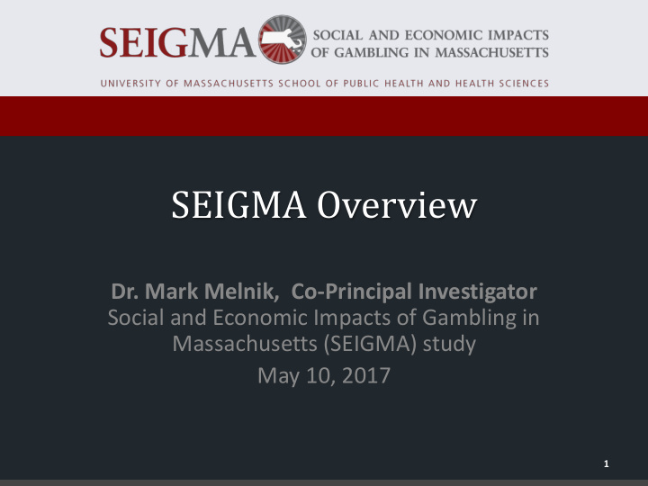 seigma overview
