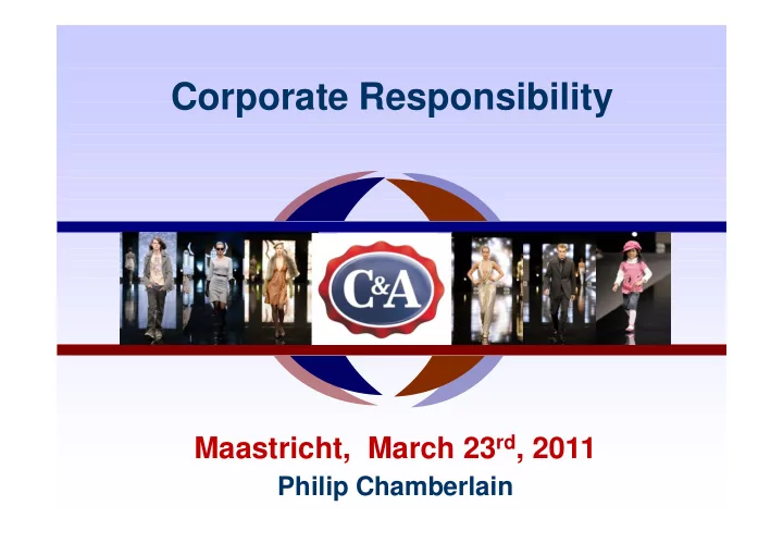 corporate responsibility