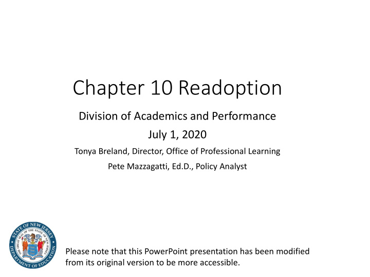 chapter 10 readoption