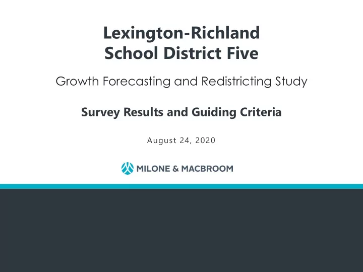 lexington richland school district five