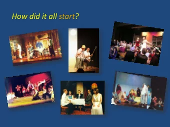 How did it all start? First an inspiration!  When  time  allowed! Wendy Jones (ne Griffiths)