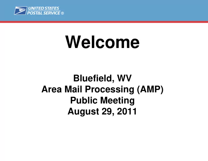 welcome