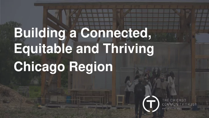 building a connected