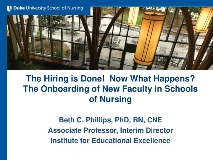 the hiring is done now what happens the onboarding of new