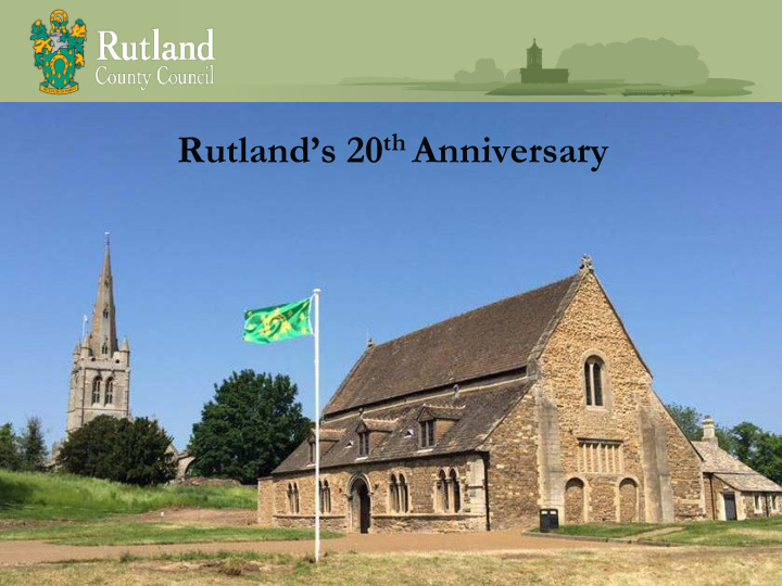 rutland s 20 th anniversary saturday 1 st april 2017