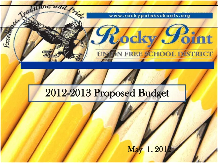 2012 2012 2013 2013 pr prop opos osed ed budg dget et