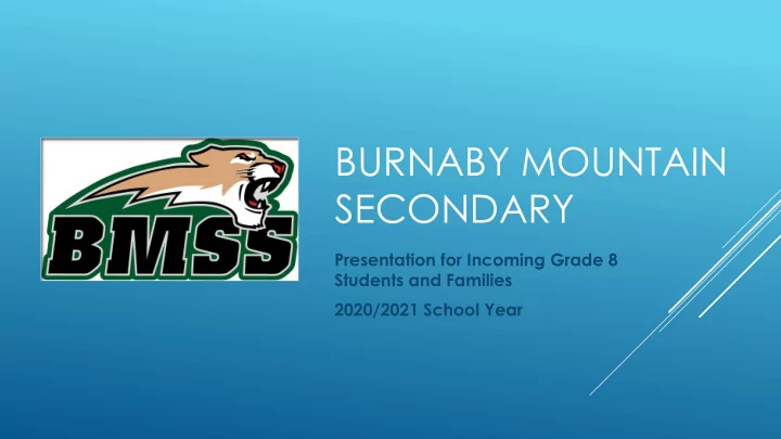burnaby mountain secondary