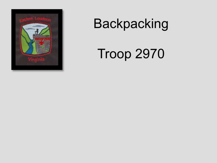 backpacking troop 2970 boots your propulsion system