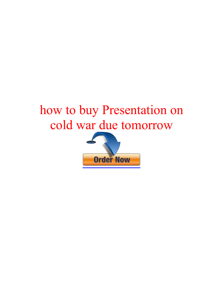 how to buy presentation on