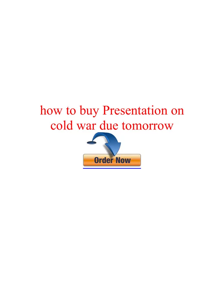how to buy presentation on