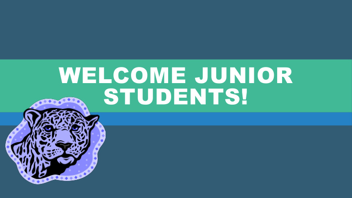 welcome junior students johnson counseling staff