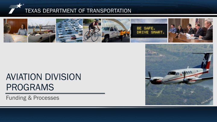 aviation division programs